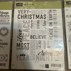 Merry Medley Stampin Up Set